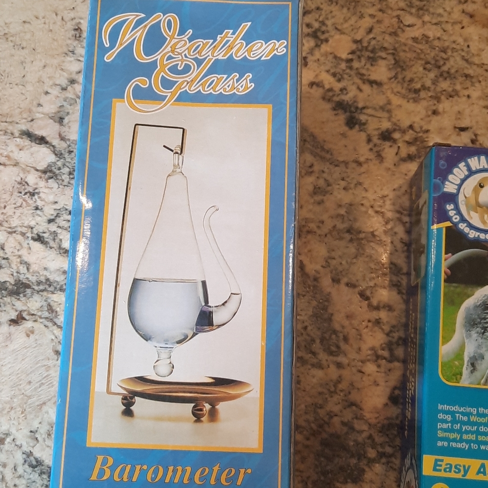 Weather glass barometer